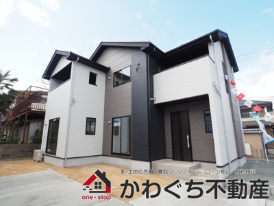 【外観】 | LIGARE　伊達市篭田２期　１号棟 | ★内覧予約でブランド米2kg★　いつでも見学OKです！