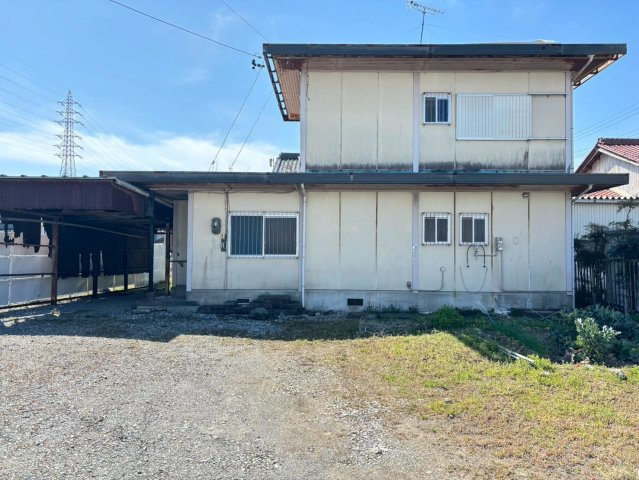中古戸建　大垣市草道島町　昭和50年築の外観