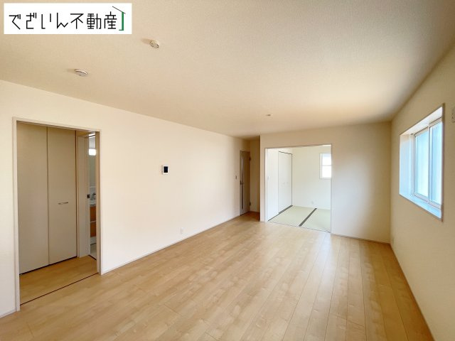 【居間・リビング】 | Livele Garden.S上里町七本木 第6　新築住宅 | ≪3号棟≫
現地(2026年7月撮影)
