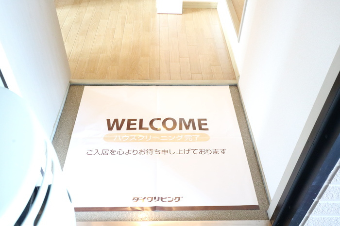 クレールプラザ立花の玄関
