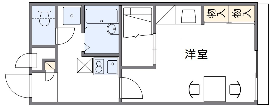 レナアバンスの間取り