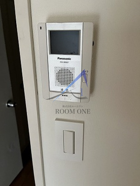リバティヒルのセキュリティ|モニター付インターホンです。