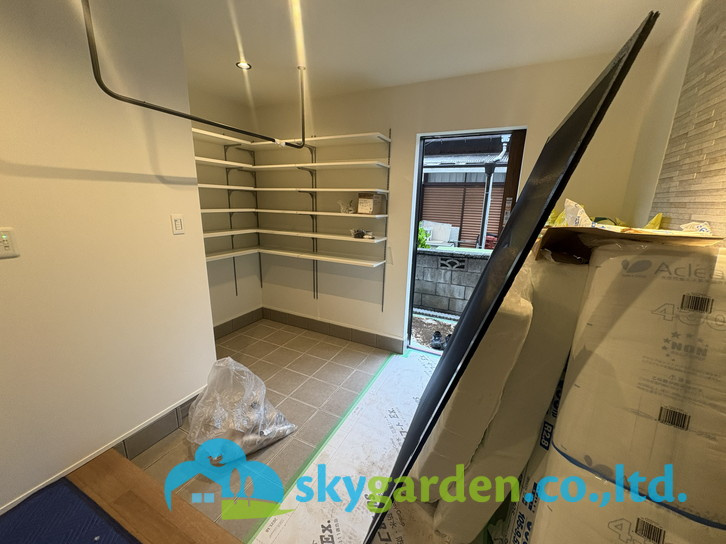 藤沢市柄沢《柄沢V》　新築戸建　全1棟の玄関