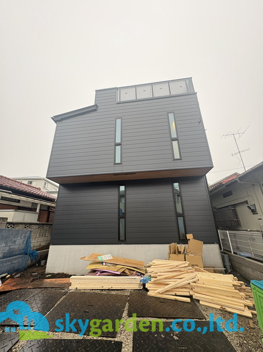 藤沢市柄沢《柄沢V》　新築戸建　全1棟の外観|外観です