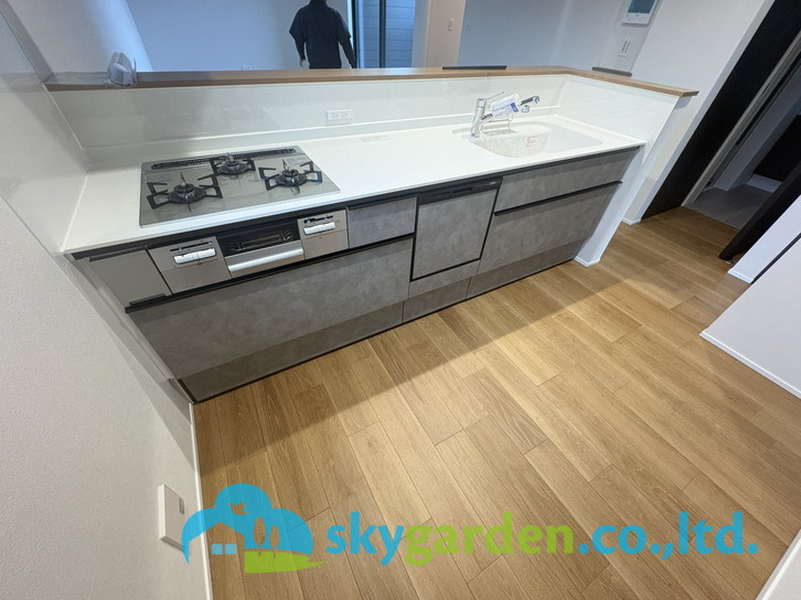 藤沢市柄沢《柄沢V》　新築戸建　全1棟のキッチン|キッチンです