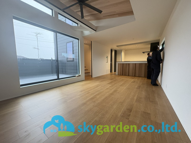 藤沢市柄沢《柄沢V》　新築戸建　全1棟の居間・リビング