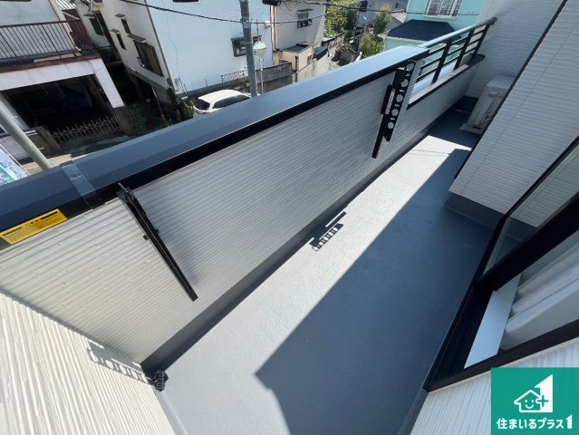 神戸市須磨区多井畑筋替道　新築一戸建てのバルコニー|日当たりのよいバルコニー！お部屋が開放的に！