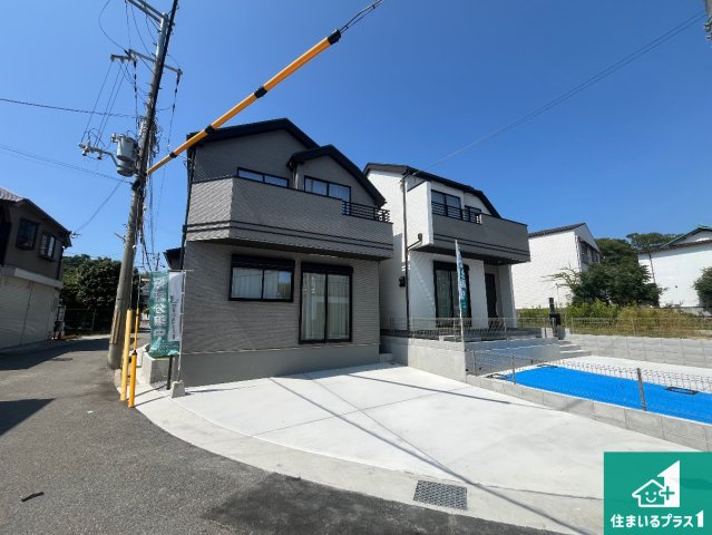 神戸市須磨区多井畑筋替道　新築一戸建ての外観|お客様に長く安心して住んでいだだける事にこだわった家づくり！住んでからのアフターサービスにもしっかりと取り組んでいます！