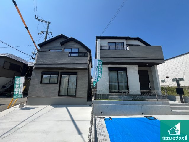 神戸市須磨区多井畑筋替道　新築一戸建ての外観|安心の10年保証！外観を美しく保ち、雨水で汚れを落とします！気になることがありましたら、お気軽にお問い合わせください！