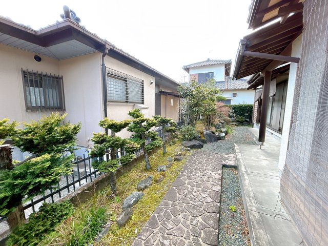 中古戸建の庭
