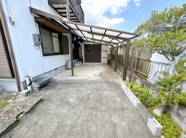 中古戸建の駐車場