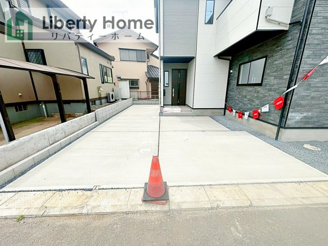 取手市戸頭18期　新築戸建の駐車場