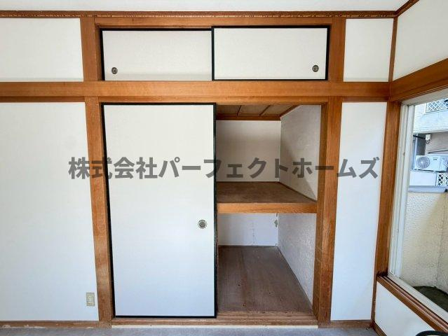 津田東町2丁目戸建　賃貸の収納|収納豊富です