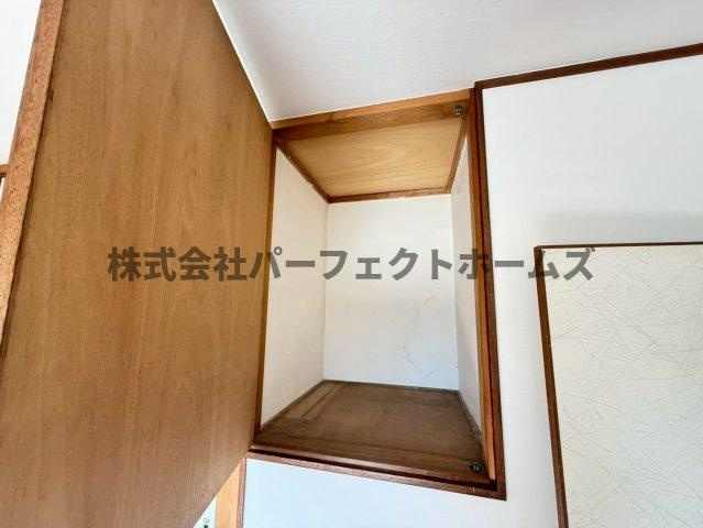 津田東町2丁目戸建　賃貸の収納|収納豊富です
