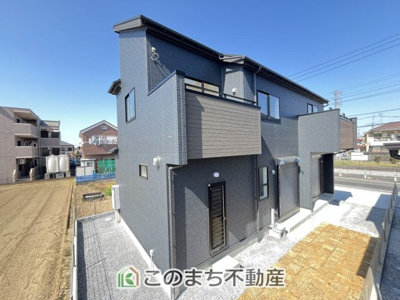 【外観】 | WOODIE　久喜市青毛3丁目　1号棟 | 