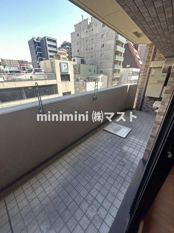 リーガル江戸堀のバルコニー