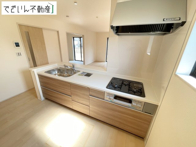 【キッチン】 | Livele Garden.S上里町七本木 第6　新築住宅 | ≪4号棟≫
現地(2026年7月撮影)