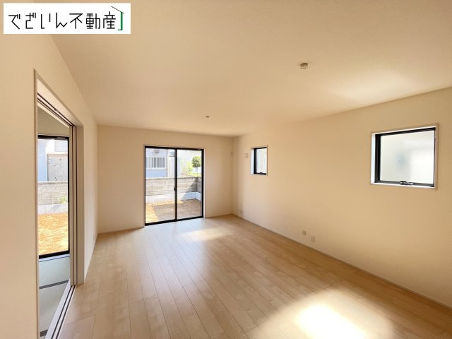 【居間・リビング】 | Livele Garden.S上里町七本木 第6　新築住宅 | ≪4号棟≫
現地(2026年7月撮影)