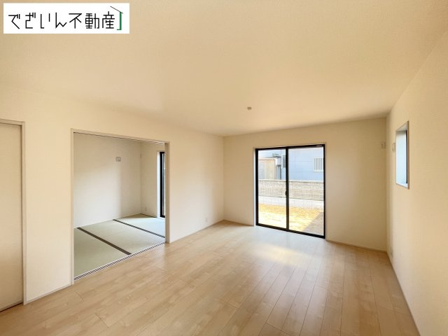 【居間・リビング】 | Livele Garden.S上里町七本木 第6　新築住宅 | ≪4号棟≫
現地(2026年7月撮影)