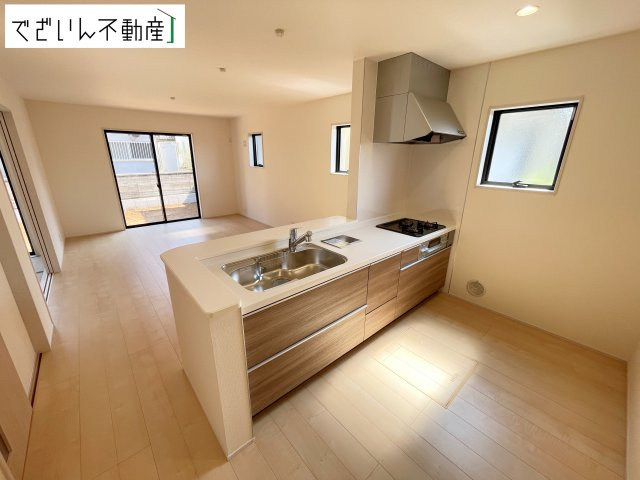 【キッチン】 | Livele Garden.S上里町七本木 第6　新築住宅 | ≪4号棟≫
現地(2026年7月撮影)