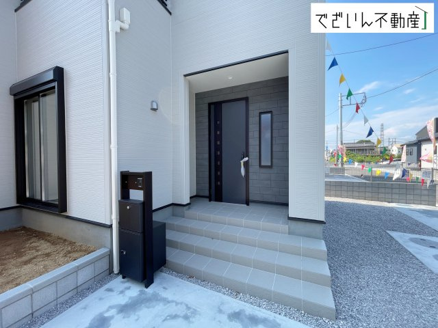 【玄関】 | Livele Garden.S上里町七本木 第6　新築住宅 | ≪4号棟≫
現地(2026年7月撮影)