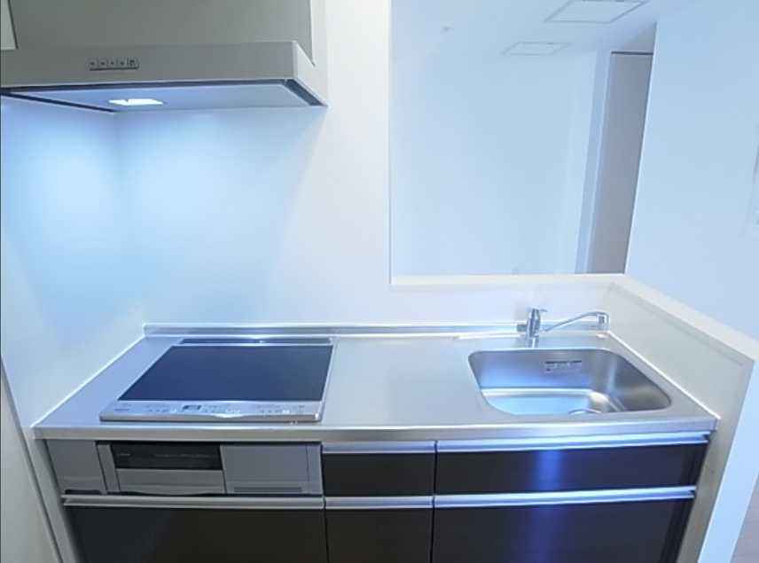 フェアレディ　南東角部屋　エアコン全室　高遮音床システムのキッチン
