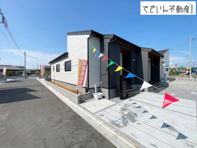 【外観】 | Livele Garden.S上里町七本木 第6　【平屋】新築住宅 | ≪5号棟≫
現地(2026年7月撮影)