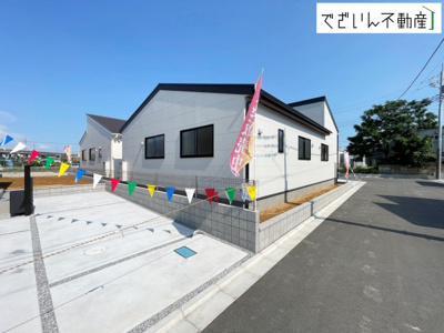 【外観】 | Livele Garden.S上里町七本木 第6　【平屋】新築住宅 | ≪5号棟≫
現地(2026年7月撮影)
