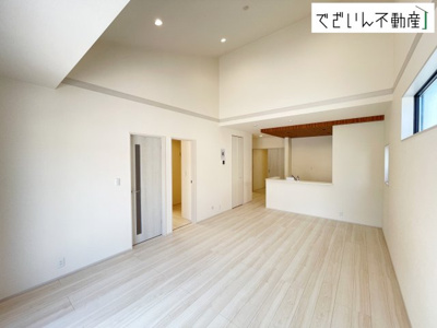 【居間・リビング】 | Livele Garden.S上里町七本木 第6　【平屋】新築住宅 | ≪5号棟≫
現地(2026年7月撮影)