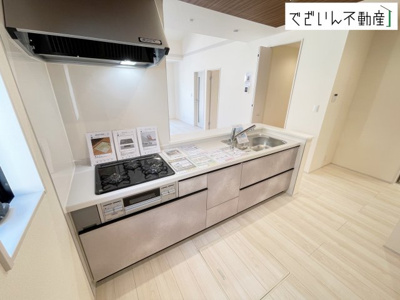 【キッチン】 | Livele Garden.S上里町七本木 第6　【平屋】新築住宅 | ≪5号棟≫
現地(2026年7月撮影)