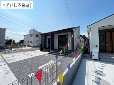 【外観】 | Livele Garden.S上里町七本木 第6　【平屋】新築住宅 | ≪5号棟≫
現地(2026年7月撮影)