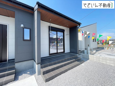 【外観】 | Livele Garden.S上里町七本木 第6　【平屋】新築住宅 | ≪5号棟≫
現地(2026年7月撮影)