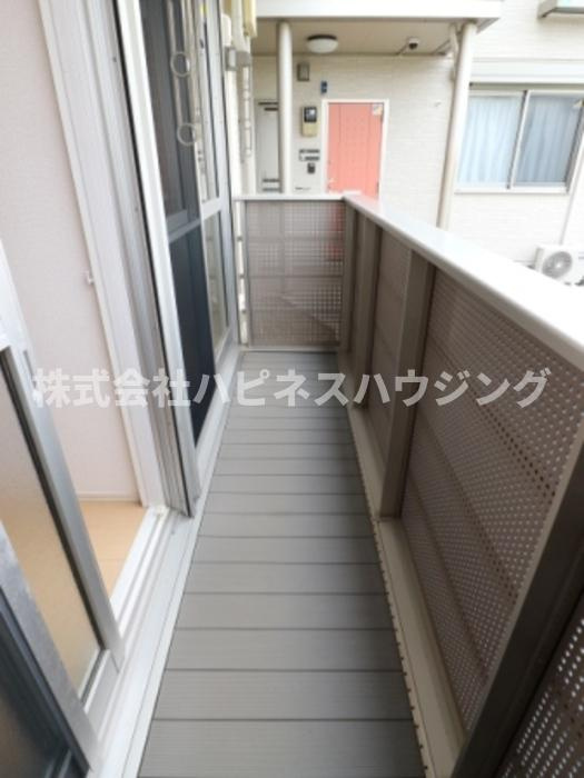ヴァンテkodaのバルコニー