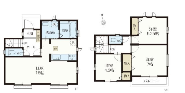 所沢市中新井２丁目の新築一戸建
