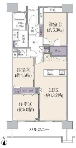 府中市晴見町１丁目の中古マンション