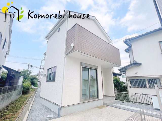 上尾市瓦葺　第1期　新築一戸建て　リナージュ　01の外観|外観もきれいです