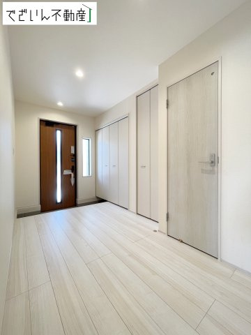 【玄関】 | Livele Garden.S上里町七本木 第6　【平屋】新築住宅 | ≪6号棟≫
現地(2026年7月撮影)