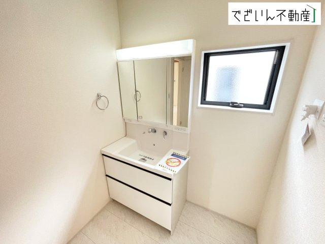 【独立洗面台】 | Livele Garden.S上里町七本木 第6　【平屋】新築住宅 | ≪6号棟≫
現地(2026年6月撮影)