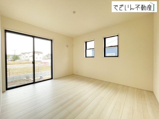 【洋室】 | Livele Garden.S上里町七本木 第6　【平屋】新築住宅 | ≪6号棟≫
現地(2026年6月撮影)