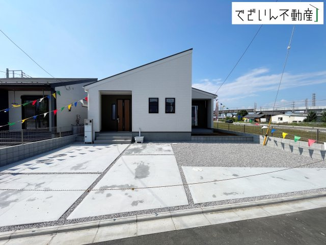 【外観】 | Livele Garden.S上里町七本木 第6　【平屋】新築住宅 | ≪6号棟≫
現地(2026年7月撮影)
