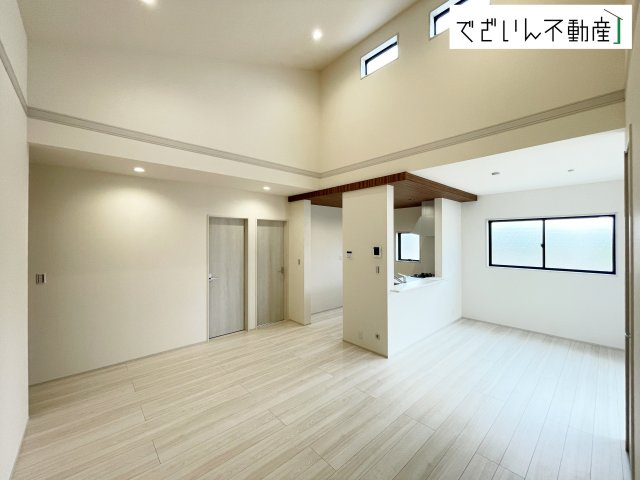 【居間・リビング】 | Livele Garden.S上里町七本木 第6　【平屋】新築住宅 | ≪6号棟≫
現地(2026年6月撮影)