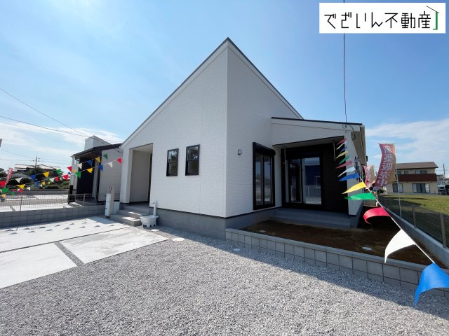 【外観】 | Livele Garden.S上里町七本木 第6　【平屋】新築住宅 | ≪6号棟≫
現地(2026年7月撮影)