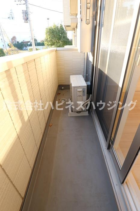 サニーサイドのバルコニー|同物件他部屋参考写真