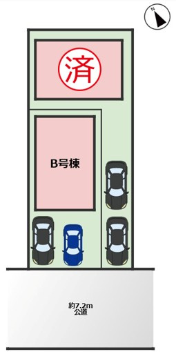 ハートフルタウン西区枇杷島｜名古屋市の戸建ならホームアップの区画図