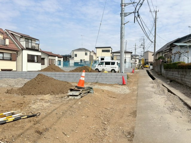 川越市寺尾　建築条件なし売地　東武東上線『上福岡駅』徒歩12分　【寺尾小学区】の外観