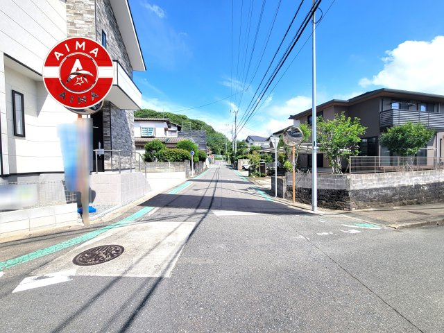 福岡市東区若宮3丁目第5-1棟（1号棟）　の前面道路含む現地写真|前面道路です。