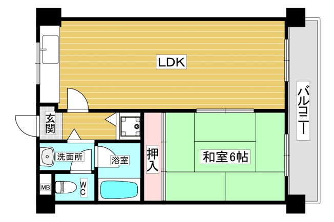 【間取り】 | ＬＡＰＩＳ　ラピス
