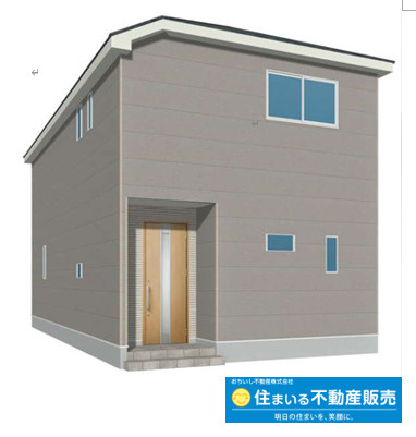 福岡市南区長住第９　1号棟の外観パース