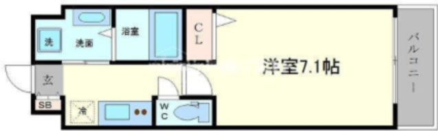 リヴィアス難波エアリーの間取り|別部屋参考