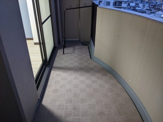 高取台ロイヤルマンションのバルコニー